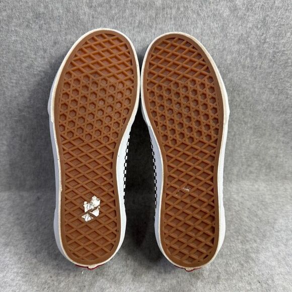 Vans Shoes Womens Size 6.5 Navy Blue & White Low Top Classic Skateboard Sneakers - Picture 8 of 9